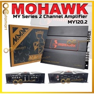 Mohawk MY Series 2 Channel Amplifier MY-120.2 High Power Amp 2Ch Car Amplifier