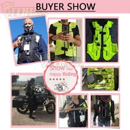 Motorcycle Jacket Motorcycle  Reflective Vest Moto Air-bag Vest Motocross Racing Riding Airbag System Airbag CE Protector
