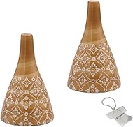 J-kitchens Select No. 555 Vase, Ceramic, Small Flowers, Nordic Style, Flower Base, F, Φ3.9 x H6.1 in