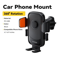 Essager Phone Mount for Car Use 360° Free Rotation Eagle Beak Hook Design Phone Holder One-touch Loc
