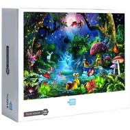 Ready Stock Ocean Underwater World Marine Life Dolphin Sea Jigsaw Puzzles 1000 Pcs Jigsaw Puzzle Adult Puzzle Creative Gift