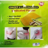 Neobun Ginger & Lemongrass Plaster 5 Pcs (EXP:July 2025)