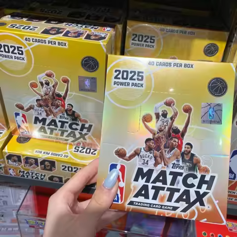 KAYOU NBA Star Card NBA MATCH ATTAX Basketball Match Card Superpower Pack Energy Pack Rare Collectio