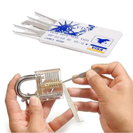 Lock Pick Snap Gun Set Locksmith Door Opener Picking Tool Kit Locksmiths Lockpick Gun Tool