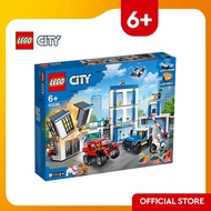 LEGO City Police 60246 Police Station (743 Pieces) Mainan Anak Balok Susun Kantor Polisi (6 Tahun +)