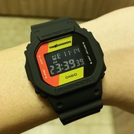 GSH0CK casio กันน้ำ100% นาฬิกาข้อมือ จีช็อค รุ่นDW-5600HDR-1 ระบบดิจิตอล LED นาฬิกาจีช็อคชาย นาฬิกาgsh0ckชายหญิง RC783/2