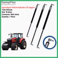 1PC 200-600mm Gas Strut 550N Hydraulic Lift Support Agricultural Vehicle RV Window Lid Shock
