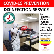 Covid19 Disinfection Prevention Service / Pembasmian Virus Covid19