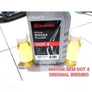 ORIGINAL BREMBO DOT 4 BRAKE FLUID PREMIUM DOT 4 BRAKE FLUID BREMBO ORIGINAL BRAKE FLUID DOT 4