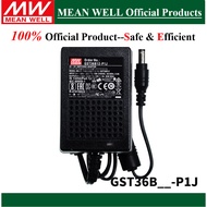 Original Mean Well 36W 36W AC-DC Reliable Green Adaptor GST36B05-P1J GST36B09-P1J GST36B12-P1J GST36