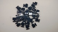 (結業清貨) 全新 Lego parts 散件 零件 moc 殺肉 樂高 brick 1 x 1 1x1 w. handle 2921 28917 technic 厚磚 基本磚 黑色 system 屋