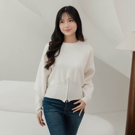 Beatrice Clothing Izzy Knit Blouse - Knit Top Round Neck