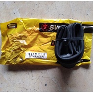 Inner tube 14 x 1.75 1.90 1.95 2.00 2.10 2.125 14x1.75 14x2.125 swallow large valve Schrader av 32mm