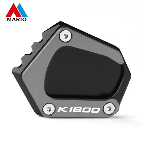 Motorcycle Kickstand Extender Foot Side Stand Extension Pad Support Plate For B MW K1600 K 1600 2017
