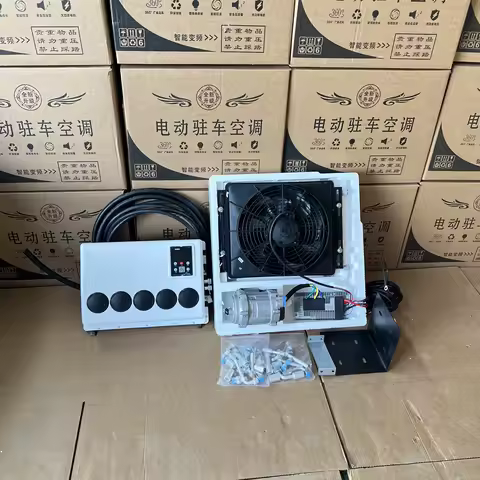 Battery Powered Mini Split Air Conditioning 12 Volt 24 Volt 12V Air Conditioner for Truck Cabi