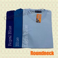 Blue Corner Plain Shirt (Roundneck - Blue and other colors)