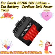 8000mAh/10000mAh/12000mAh For Bosch 21700 18V Lithium - Ion Battery  Cordless Drill Power Tools