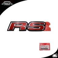 Logo RS แท้ สีแดง Honda  Isuzu Civic  CR-V Fits ประตู ปี2015 - 2019 มีบริการเก็บเงินปลายทาง