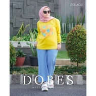 ATASAN WANITA KAOS ZOLAQU ORIGINAL DOBES