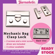 Bag Lock-Mechanical Bag Clasp Lock-Premium, Luxury/ Mechanical clamp lock bag (Premium) bag accessor