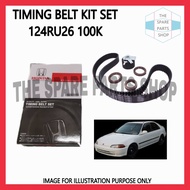 HONDA CIVIC SR4 1.6 124RU26 TIMING BELT SET 100,000KM