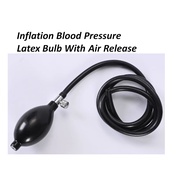 Inflation Blood Pressure Latex Bulb With Air Release, Tonometer Ball Blood Pressure