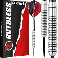 RUTHLESS STEEL TIP DART- 22G Ruthless Ranger I Darts 90% Tungsten Steel Dart (ARROW DART KELULI)