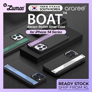 Araree iPhone 14 Series BOAT Series Stylish Strap Protective Phone Case