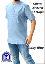Muslimin Kurta Ardeen Lengan Pendek AL HAFIZ NEW COLOURS!!! "Size S-5XL"{{New Stock}}