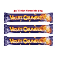 3 Pieces Violet Crumble Chocolate Bar 50g - Expiry Date 11-Mar-2027