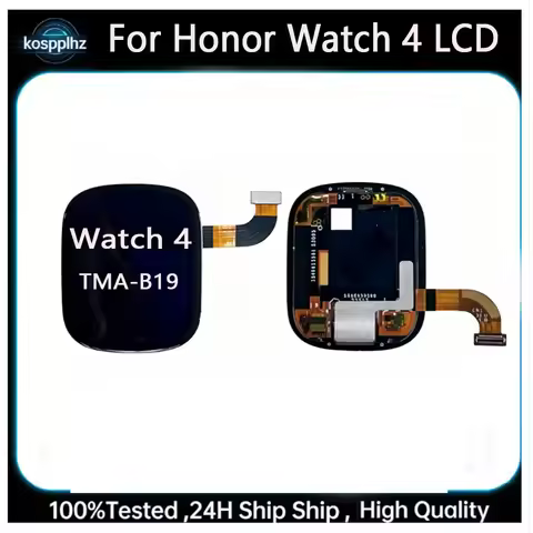 For Honor Watch 4 Smart Watch LCD Display Touch Screen Panel Assembly For Honor Watch 4 TMA-B19 Scre