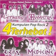 (CD-R) VARIOUS ARTISTS - 4 TERHEBAT KUMPULAN POP ROCK 2