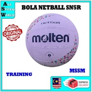 1 PC BOLA NETBALL TRANING SAIZ 4 / 5 MOLTEN / BOLA JARING / MSSM / READY STOCK