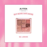 OFFICIAL Alyssa Madeline 7-Color Multi-functional Eyeshadow Palette Glitter Eye Shadow Long Lasting 