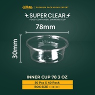 3 oz plastic sauce container PET cup chili sauce container Inner cup