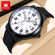 OLEVS Jam Tangan Budak Lelaki Perempuan Original Mood Week Window Student Watch For Kids Waterproof 