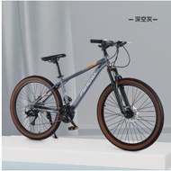 自行車單車【深空灰】【尺寸：【26寸】適合身高160-180釐米身高】#M356009246