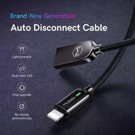 [ OS ]  MCDODO CA-5261 Auto Power Off 3A iP USB Data Cable Super Fast Quick Charging