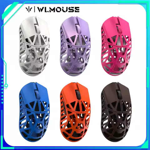 New WLmouse Beast X Max Wireless Mouse 8K PAW3950HS Sensor FPS Magnesium Alloy Lightweight Gaming Mo