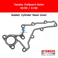 Original Cylinder Head Cover Gasket E9.9D / E15D Yamaha Outboard - 6B4-11193-A1