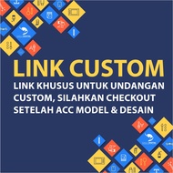 Single Hardcover Wedding Invitation Envelope + 3D Emblem / Custom Model