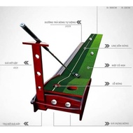 Golf Putting carpet with genuine wood PGM -