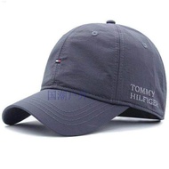 Tommy หมวกหมวกเบสบอลขนาดใหญ่ของแท้แห้งเร็วระบายอากาศได้ดีหมวกกีฬาเส้นรอบวงหัวใหญ่หมวกแก๊ปโผล่อเมริกั
