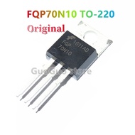 5pcs Original FQP70N10 TO-220 70N10 TO220 70A/100V N-channel MOSFET Transistor New Original