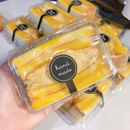 กล่องแซนวิช กล่องแซนด์วิช e-158 e158 e 158 ฝาล๊อค กล่องแซนวิชโบราณ แพ๊ค 50 ใบ