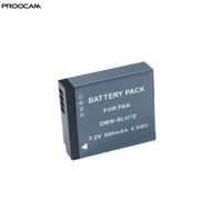Proocam Viloso DMW-BLH7 Battery Lumix DMC-GM1 GM5 GF7 GF8 GF9 LX10 LX15 Camera