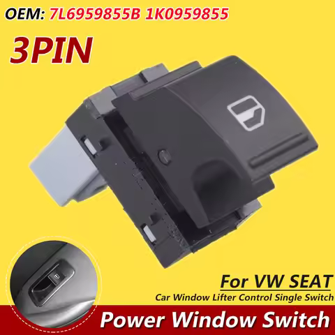 Window Power Switch Button 7L6959855B 1K0959855 For VW Golf MK5 6 Passat Jetta Amarok Sharan Tiguan 