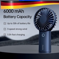 JISULIFE Mini Fan Portable Rechargeable Hand Fan With Battery (4000mAh/6000mAh) 小風扇