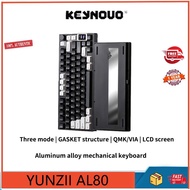 Nangyang YUNZII AL80 Aluminum Alloy Three Mode Customized Mechanical Keyboard GaSKET E-sports QMK/VI