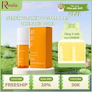 Vitamin C Serum Enhanced C-Tetra E.F Theramid 30ml Provides Nutrients to the Skin, Helps Brighten Sk